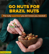 Nutaze Raw Brazil Nuts – Energy-Packed Superfood
