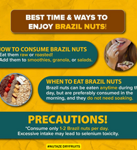 Nutaze Raw Brazil Nuts – Energy-Packed Superfood