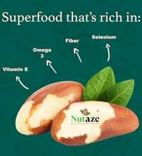 Nutaze Raw Brazil Nuts – Energy-Packed Superfood