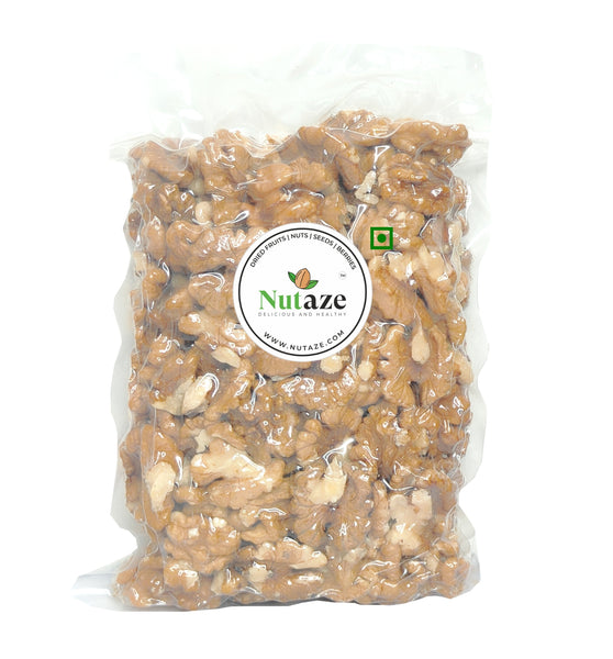 Nutaze Premium Kashmiri Walnuts – Light Halves Kernels for Brain & Heart Health