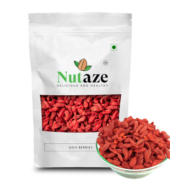 Nutaze Dried Goji Berries – Natural Energy & Immunity Booster