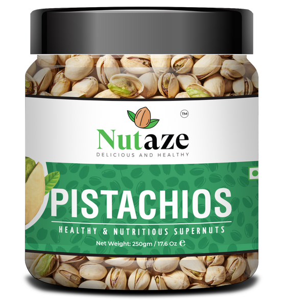 Nutaze Combo Pack of Pistachios Nuts 250g & Raisins 250g | 100% Authentic | 100% Natural
