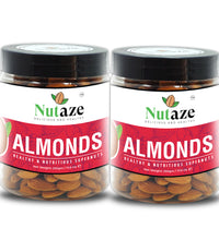 Nutaze Premium Almonds | Rare USA Almonds |100% Authentic | 100% Natural