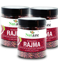 NUTAZE Premium Bhaderwah Rajmah | Rare Jammu Rajmah | Red Kidney Beans | 100% Natural